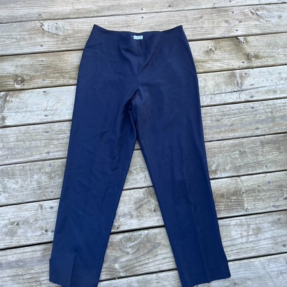 Brunello Cucinelli Navy Blue Dress Pants Slacks US 10